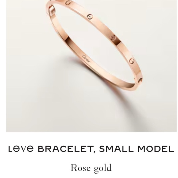 CARTIER ❤️Cartier Love Bracelet in 18K Pink Gold for Women size 19 - Picture 5 of 12